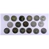 Image 2 : BARBER QTR LOT of 17 COINS