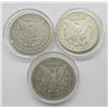 Image 2 : 3-CIRC MORGAN DOLLARS: 2-1883 & 1881-O