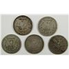 Image 2 : 5-CIRC MORGAN DOLLARS;