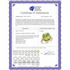Image 2 : Natural 5.28 ctw Lemon-quartz & Diamond Engagement Ring 10K Yellow Gold - REF-39M2H