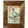 Image 1 : Original 2011 Quail Pastel Picture by R.A. Kerr