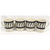 Image 1 : Set of 4 Anasazi Traders Mimbres Designed Cups