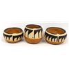 Image 1 : 3 Pieces of Native American Jemez Pottery