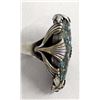 Image 2 : Large Coro Sterling Turquoise Ring, Size 7.25