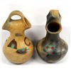 Image 2 : 2 Navajo Wedding Vases by K. Manygoats