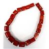 Image 2 : String of Large Red Branch Coral Beads