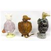 Image 2 : Figurines: 2 Porcelain and 1 Composite