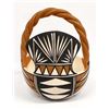 Image 2 : Laguna Pottery Turkey Basket by C. Davis