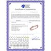 Image 2 : 0.16 CTW Diamond Crossover Stackable Ring 10KT Rose Gold - REF-18W6K