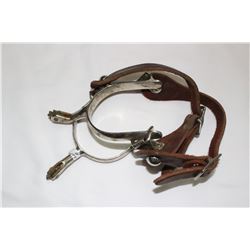 Pair of Spurs - Silver Colour