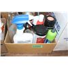 Image 1 : Box of Oils, Sprays, Cleaners, etc.