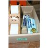 Image 1 : Box w/2 Old Mathematical Sets and a Note Holder