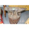Image 1 : Large Heavy Anvil (approx. 60 - 70 lbs) on a Block