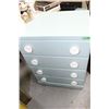 Image 1 : 4 Drawer Blue Dresser