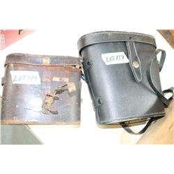 2 Sets of Binoculars & Cases