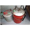 Image 1 : 2 Galvanized Gas Cans