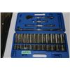 Image 1 : Westward 1/2" Socket Set with Shallow & Deep 12 Point Sockets - Like New Condition (Missing 7/16 Soc