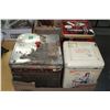 Image 1 : Box of Cookie, Oxo and Player Tobacco Tins