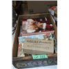 Image 1 : Box of Old Catalogs & Button Hole Maker