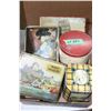 Image 1 : Box of Collectible Tins