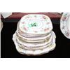Image 1 : Royal Albert 'Petite Point' 18 Plates (Varying Sizes)