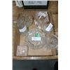 Image 1 : 7 pcs. Crystal & Glass (some have chips)