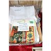 Image 1 : Pulled Thread Tablecloth, Damask Runners, etc.