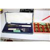 Image 1 : Bone Handle Serving Set w/Hallmarks and a Set of Napkin Holders