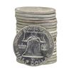 Image 2 : Roll of (20) 1963-D Brilliant Uncirculated Franklin Half Dollars