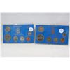 Image 1 : Canada Coin Sets (2) 6 Coins in Each Set