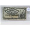 Image 1 : Canada Twenty-Five Cent Paper Money (Shinplaster) (1)