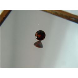 GEMSTONE - GARNET - ROUND FACETED - 4.0 X 3.3mm