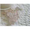 Image 2 : GEMSTONES - NATURAL ROSE QUARTS - ALL POLISHED FREE FORM GEMS/BEADS - ABOUT 12+ PCS