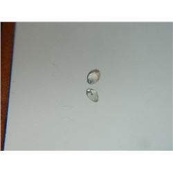 GEMSTONE - WHITE TOPAZ - ROUND FACETED - 2.9 X 1.7mm