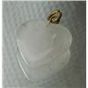 Image 1 : HEART AGATE PENDANT - 16mm
