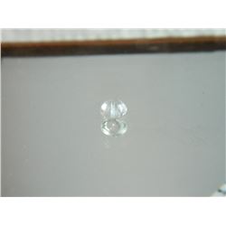 GEMSTONE - WHITE TOPAZ - ROUND CABACHON - 4.0 X 2.0mm