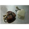 Image 1 : HEART AGATE PENDANT - 2 TTL - ~10mm