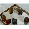 Image 2 : GEMSTONES - ASSORTED FREE FORM POLISHED- ~33CT - 9PC TTL