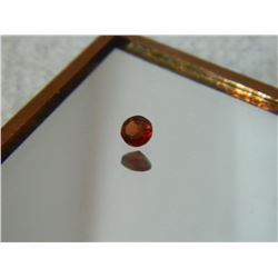 GEMSTONE - GARNET - ROUND FACETED - 4.0 X 2.5mm
