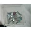 Image 1 : GEMSTONES - BAG OF ASSORTED FACETTED GEMSTONES