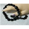 Image 1 : GEMSTONE BEADS - BLACK SARDONYX 11.8 mm -27 pc