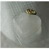 Image 2 : HEART AGATE PENDANT - 16mm