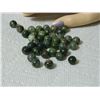 Image 1 : GEMSTONE BEADS - GREEN JASPER mm - 37pc