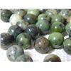 Image 3 : GEMSTONE BEADS - GREEN JASPER mm - 37pc