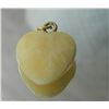 Image 1 : HEART AGATE PENDANT - 14mm