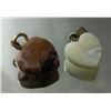 Image 2 : HEART AGATE PENDANT - 2 TTL - ~10mm