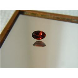 GEMSTONE - GARNET - OVAL FACETED - 5.9 X 4.1 X 1.9mm