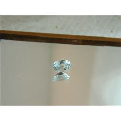 GEMSTONE - BABY BLUE TOPAZ - OVAL FACETED - 5.9 X 4.0 X 3.0mm