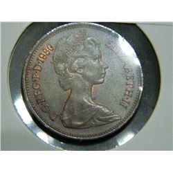 COIN - 2 NEW PENCE - 1980