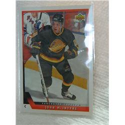 HOCKEY CARD - JOHN McINTYRE - #527